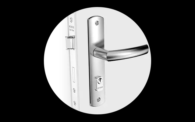 Fechadura ext Jurere 40x53 Inox Esp26 so