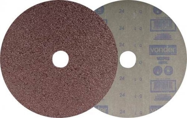Disco Lixa 7'' g24 Vdf12 Metal Vonder