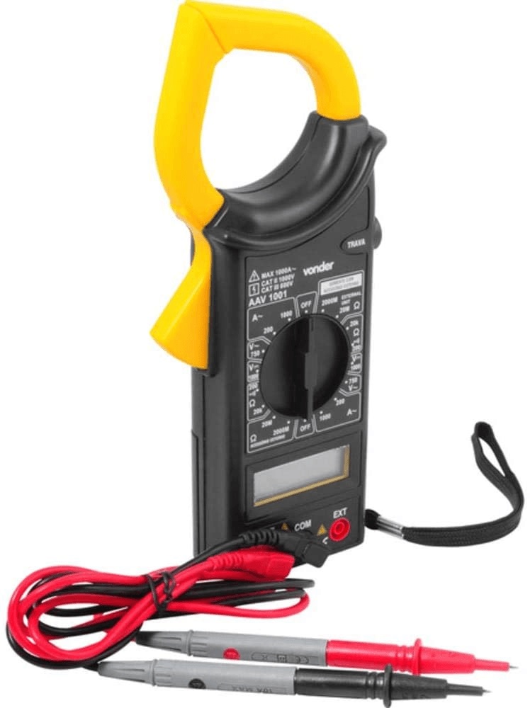 Alicate Amperimetro Digital Aav1000 Vond