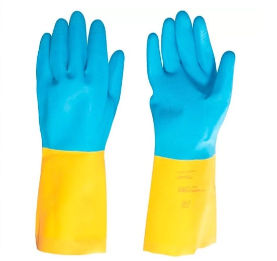 Luva Latex/neoprene Media Am/az Vonder