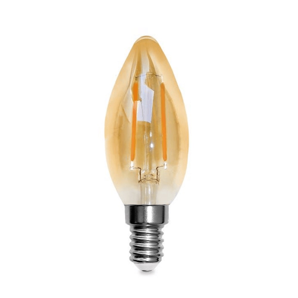 Lampada led fil b35 4w 2200k e14 Nitrol