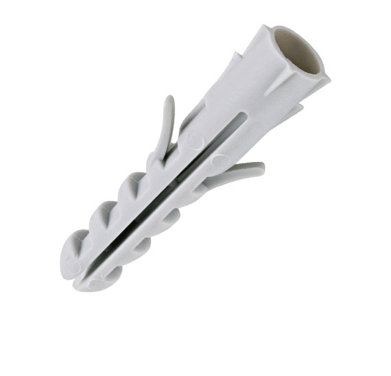 Bucha Nylon 08mm S/anel Bemfixa