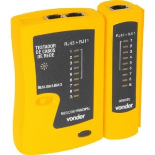 Testador Cabos de Rede Rj11/rj12/rj45 vo
