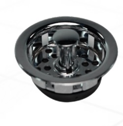 Cestinha abs Cromada P/valvula Egaplast