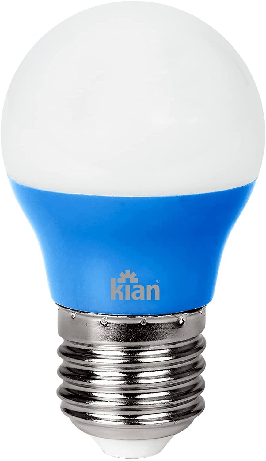 Lampada led Bolinha 3w Azul biv Kian
