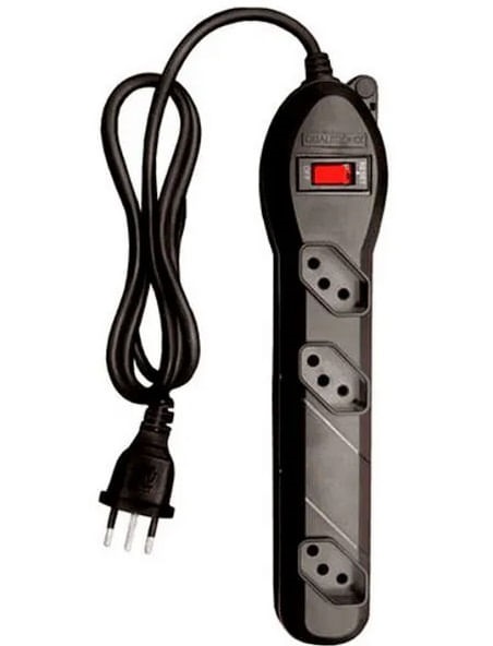 Filtro de Linha 03 Tomadas Qualitronix