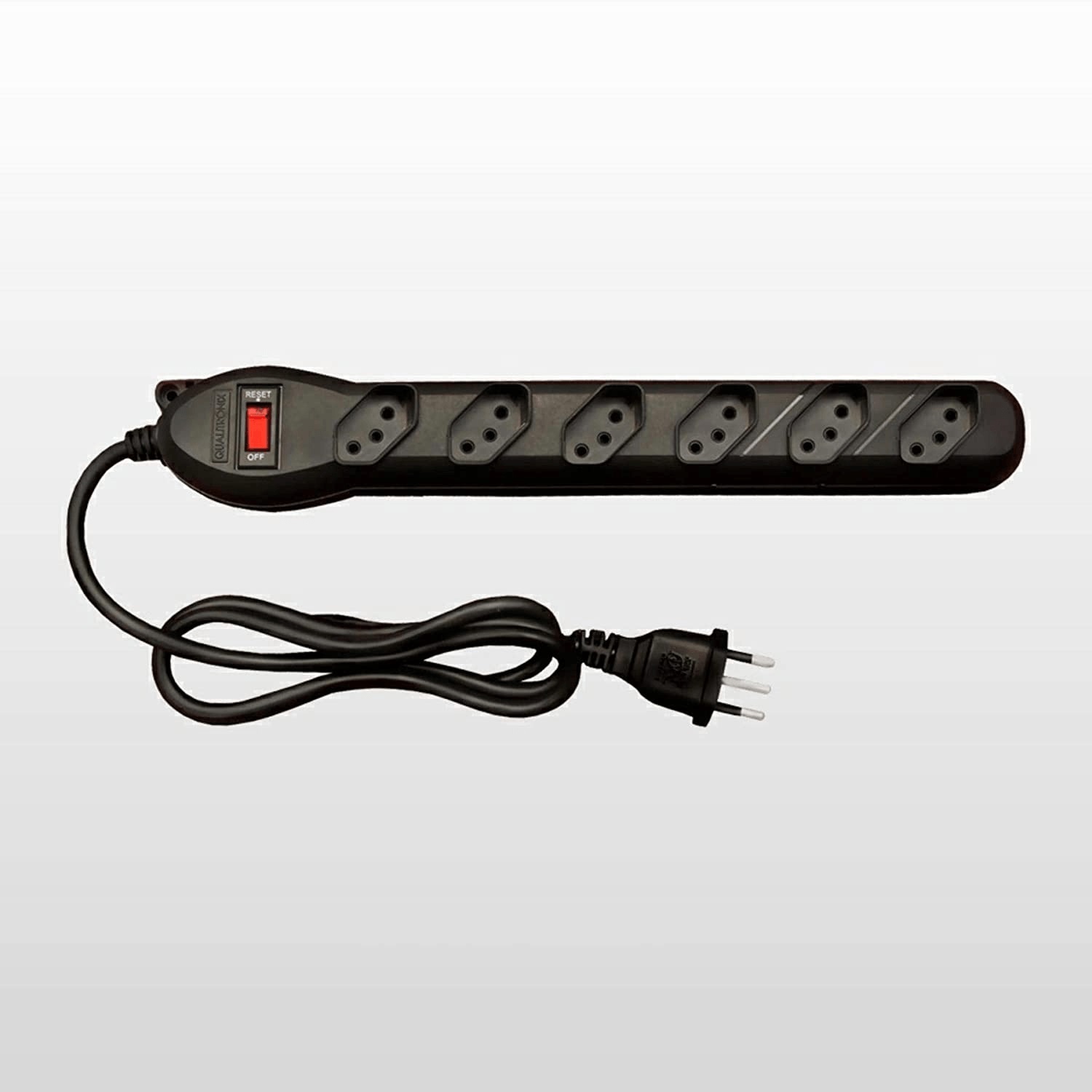 Filtro de Linha 06 Tomadas Qualitronix