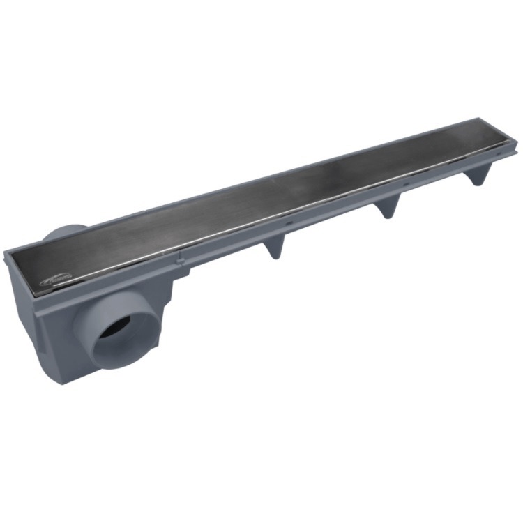 Ralo Linear Inox Cinza 70cm Amanco