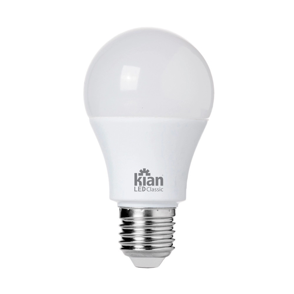 Lampada led 6w e27 a60 3000k Kian