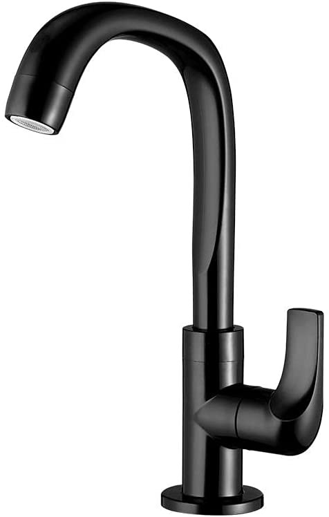 Torneira Para Lavatório De Mesa 1195 F61 Preta Lorenzetti