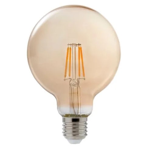 Lampada led fil Sg95 6w 2200k e27 Nitrol