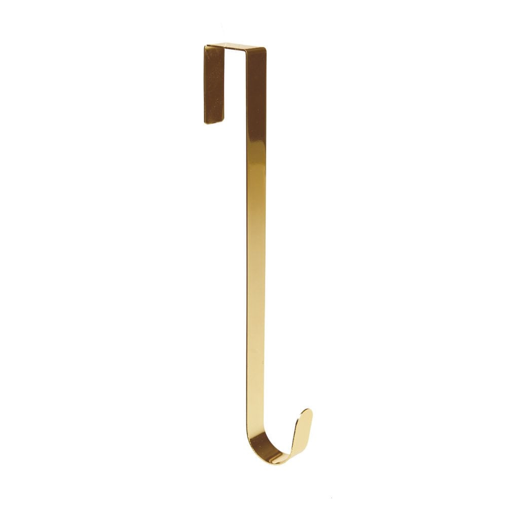 Gancho Suporte Para Guirlanda Liso Ouro - Cromus