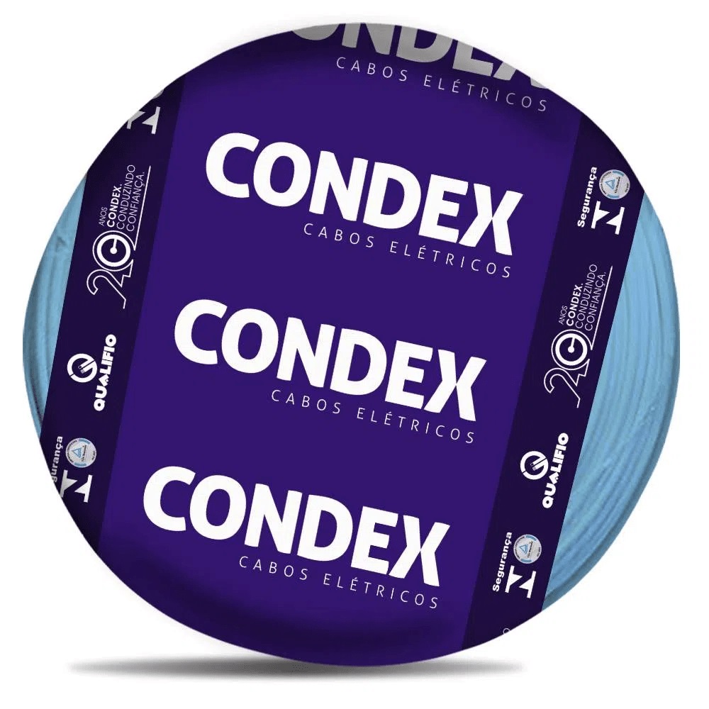 Cabo Flex 1,5mm Azul C/100mt Condex