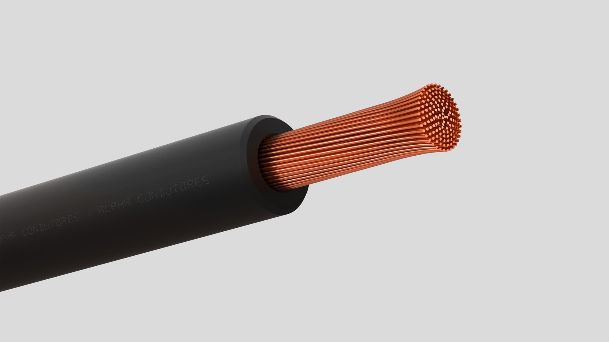 Cabo Flex 4,0mm Branco C/100mt Condex