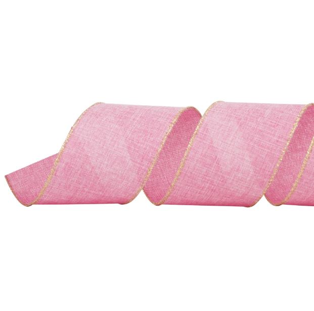 Fita Juta Rosa 6,3X914Cm - Cromus