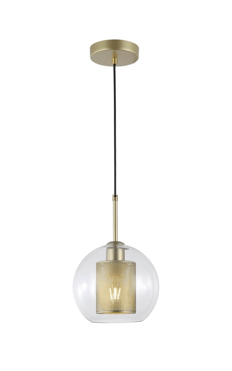 Pendente Bronx vd Globo peq E-27 Blumena