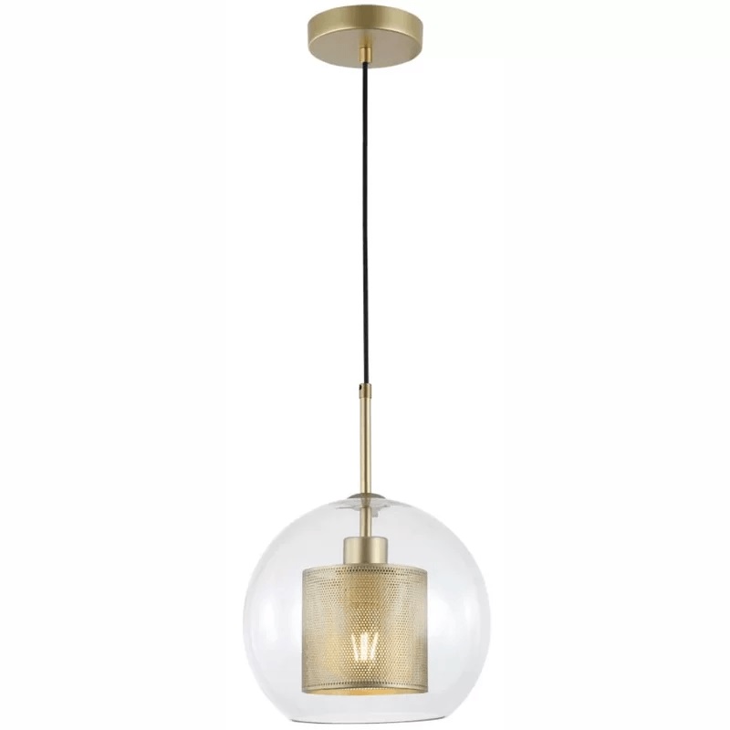 Pendente Bronx vd Globo gde E-27 Blumena