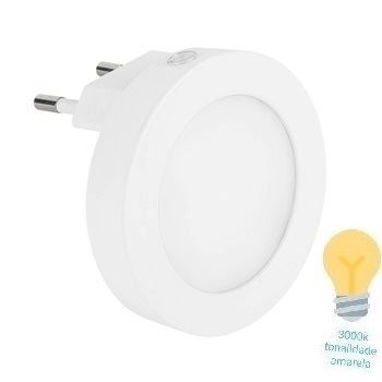 Luz Noturna Lisa led rd 0,5w 3000k Blume