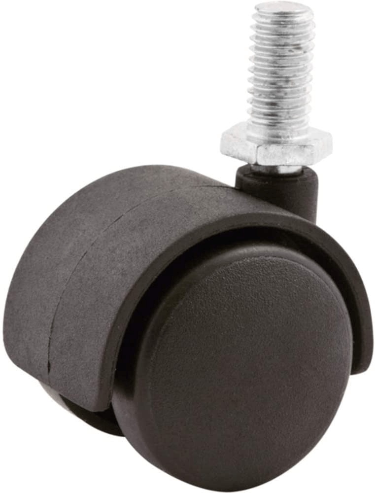 Rodizio gir Dupl 40x42mm Preto Vonder