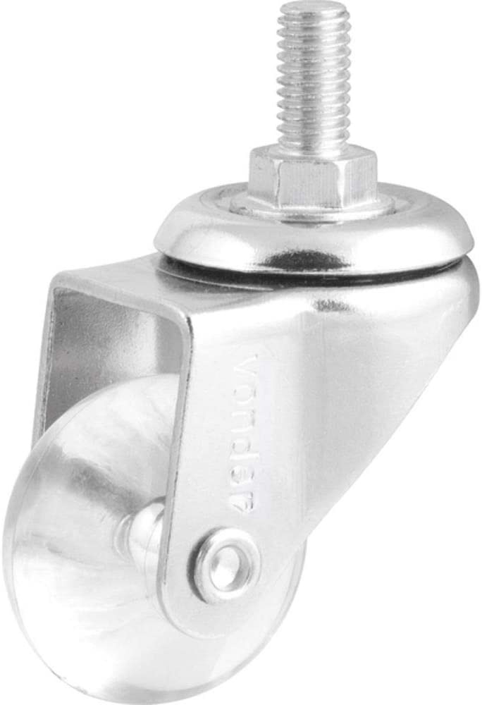 Rodizio gir C/pino 1.3/8'' Transp Vond