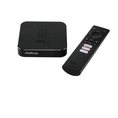 Smart box Android tv izy Play Intelbras