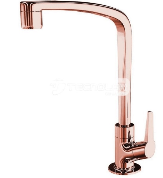 Torneira coz Mesa Rose Gold 1167 f71 lor