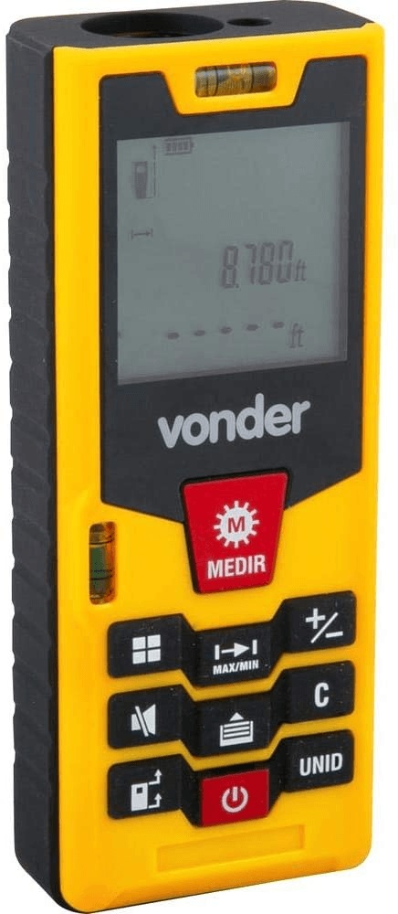 Medidor a Distancia Laser Vd60 60m Vonde
