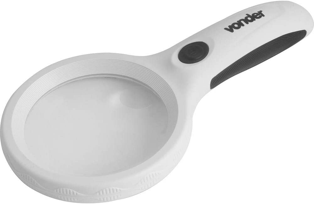 Lupa Manual 2,5x led Vonder