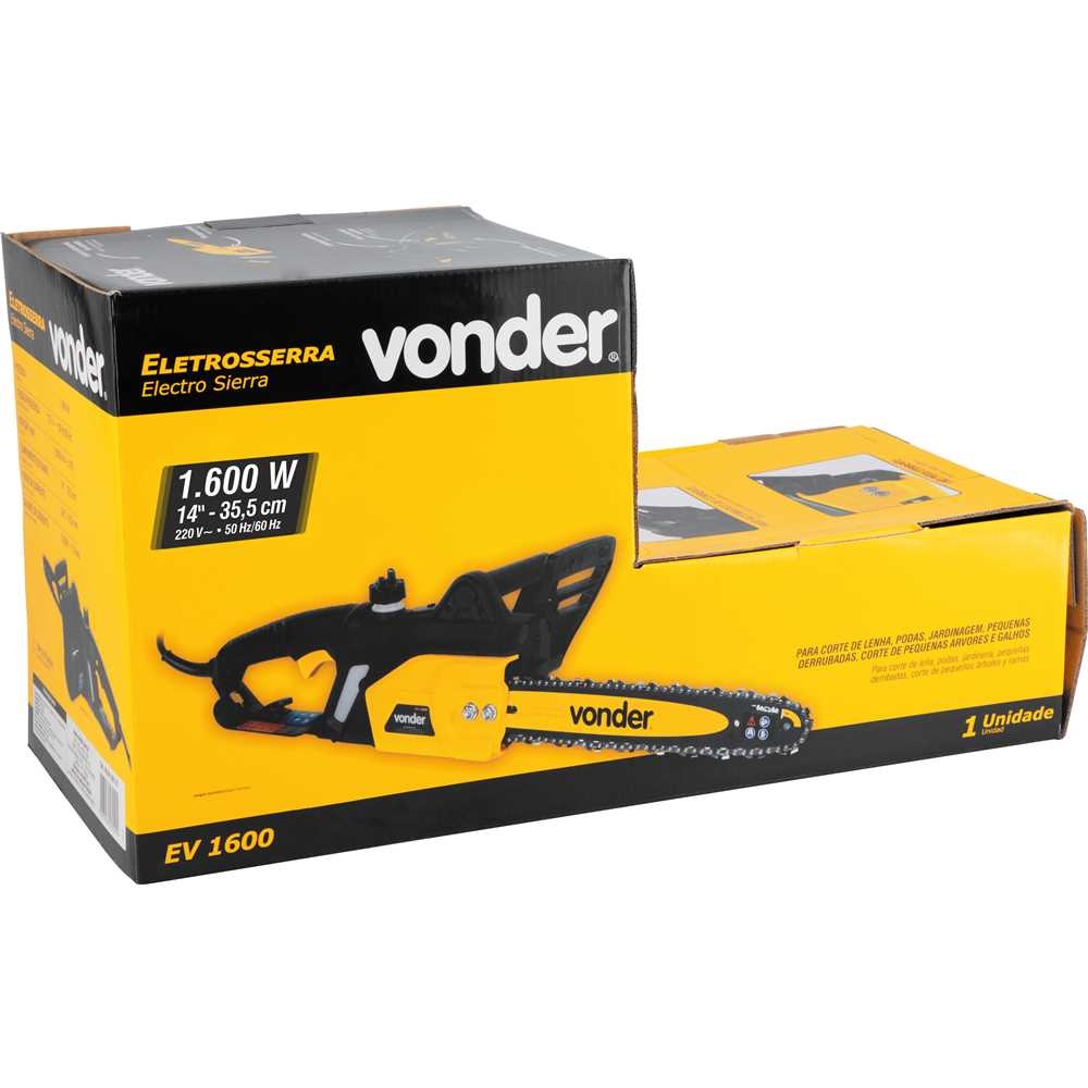 Eletrosserra 14” EV1600 1600w 220v Vonder