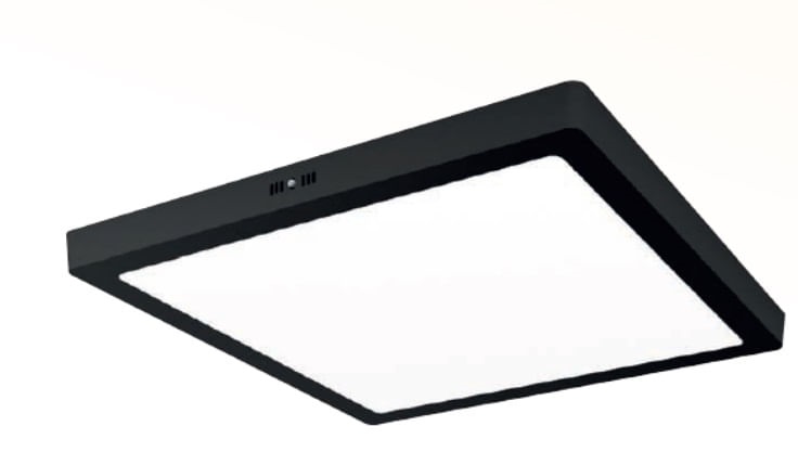 Painel sob Home led 24w qd 6500k pt Llum