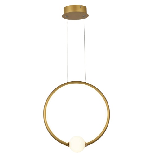 Pendente Lpl-001d 20w Dourado 4000k Nitr