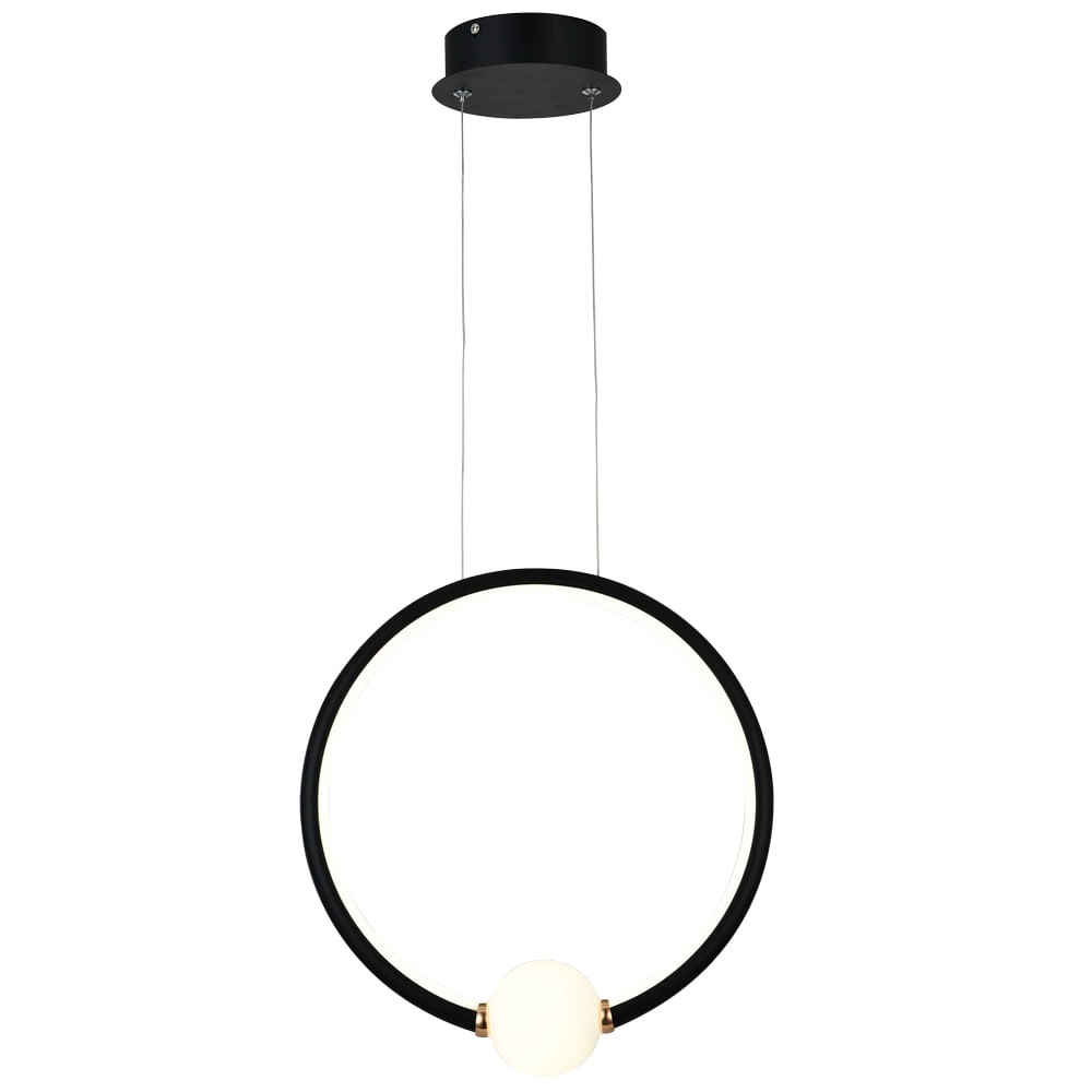 Pendente Lpl-002p 30w Preto 4000k Nitrol