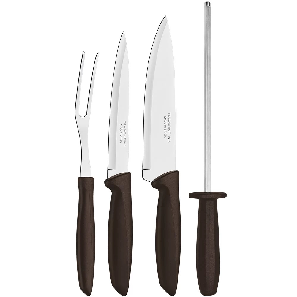 Kit Churrasco Inox 4pc Plenus Tramonti