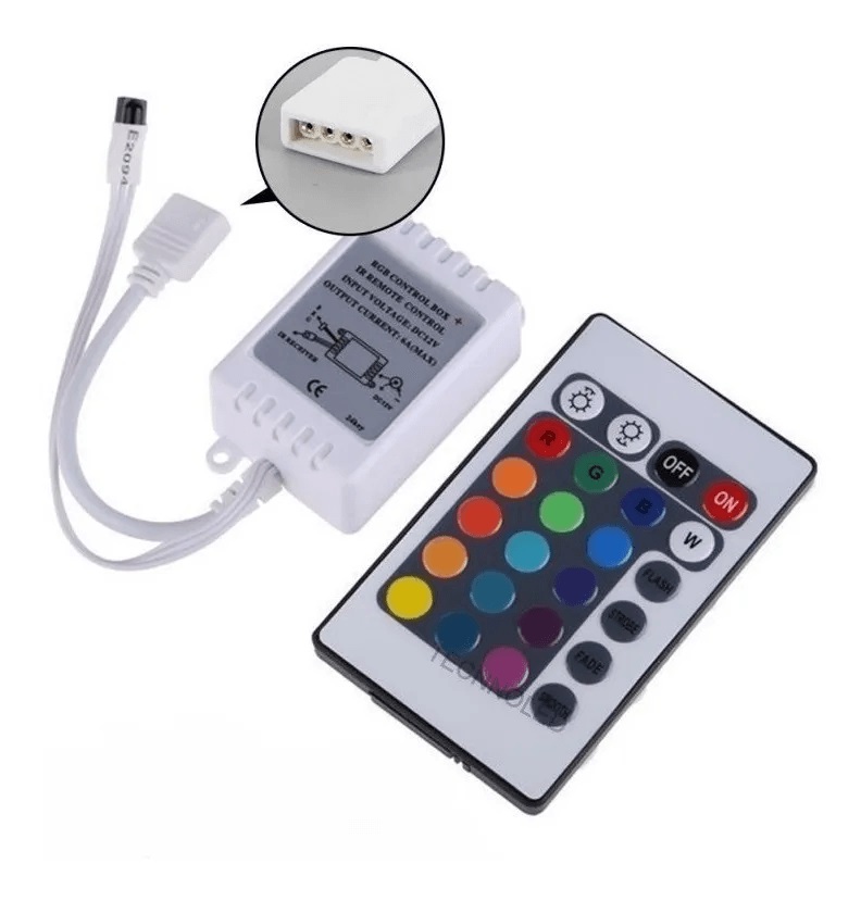 Controle e Indutor rgb P/fitade led