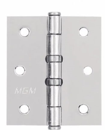 Dobradiça aço C/anel 3x2,5 cr mgm