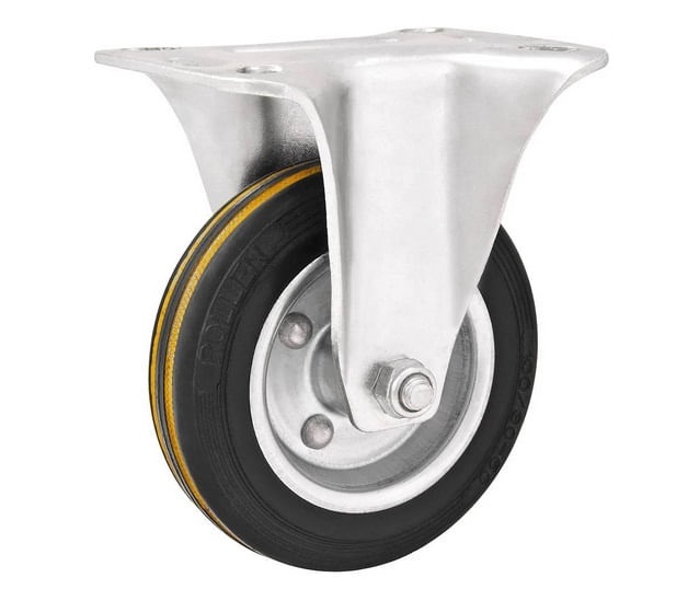 Rodizio Fixo 4” Medio Preto Vonder
