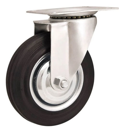 Rodizio gir 6” Leve Preto Vonder