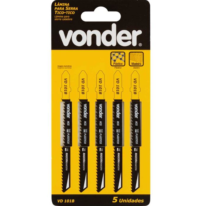 Lâmina de Serra Tico-Tico VD 101B - Vonder