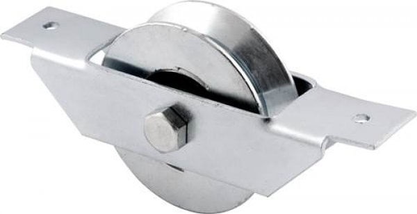 Roldana Portao 2.1/2 v aco zc Cx-ab Vond