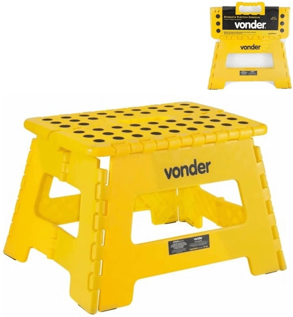 Banqueta Plast Dobravel 220mm am Vonder