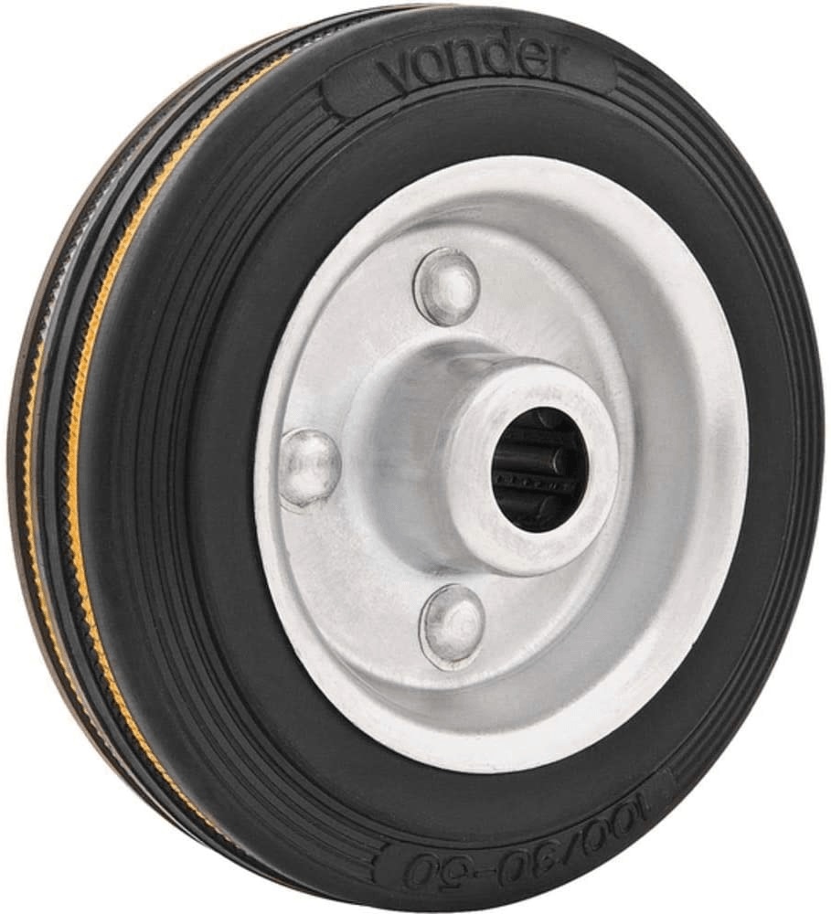 Roda Borracha 6” Media Vonder