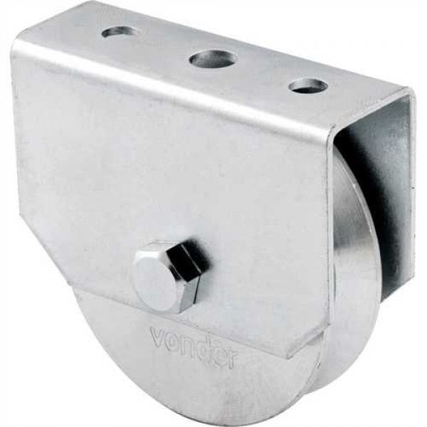 Roldana Portao 4” v aco zc Cx-fec Vonder
