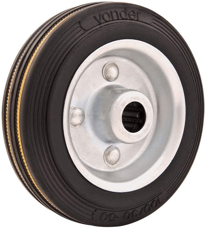 Roda Borracha 3'' Media Vonder