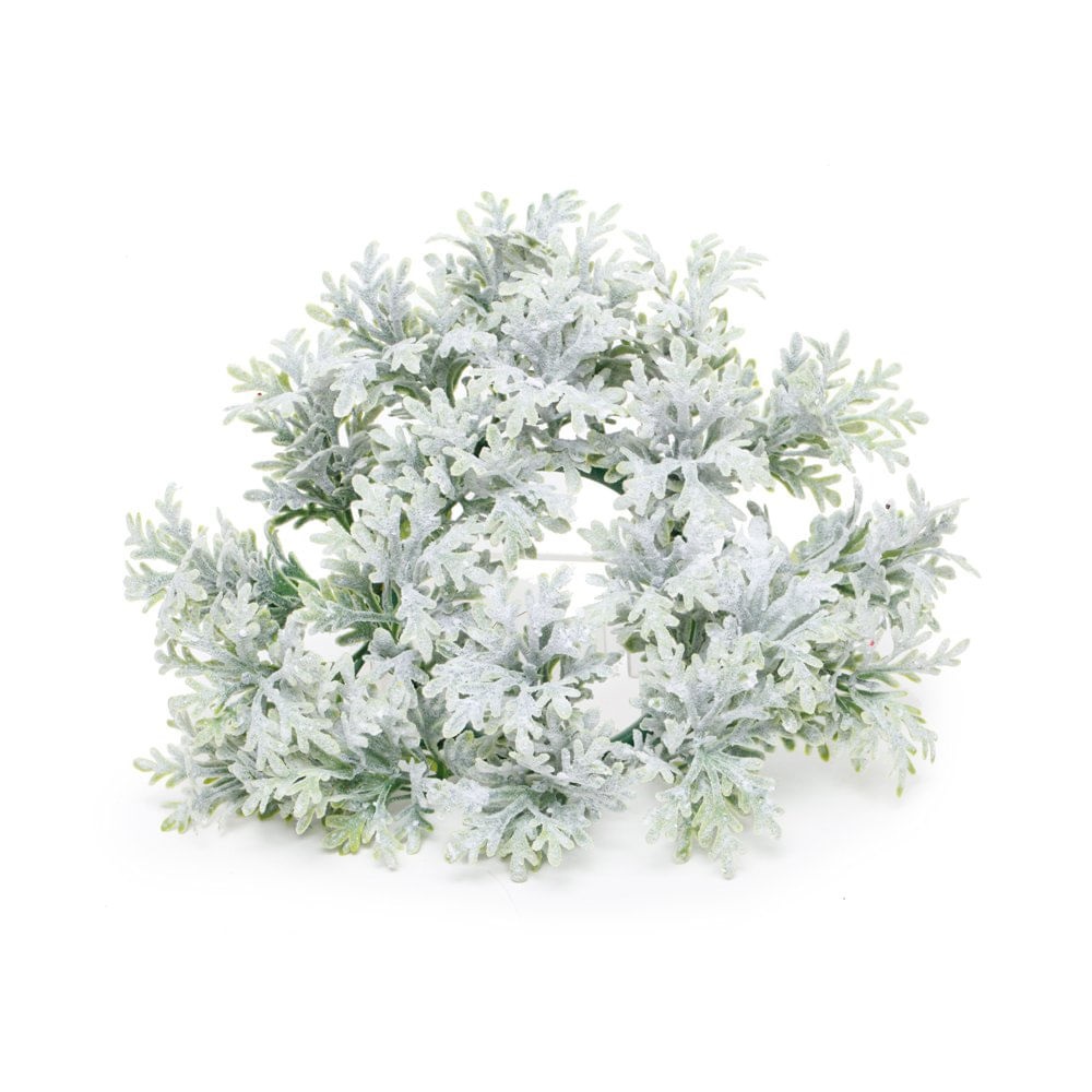Mini Guirlanda Branco e Verde - Cromus