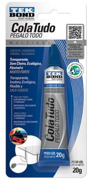 Cola Tudo Multiuso 20g Blister Tekbond