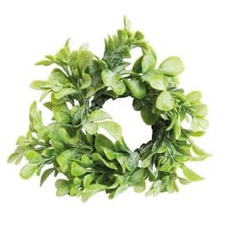 Mini Guirlanda de Natal com Folhagem Verde Tamanho P - Cromus