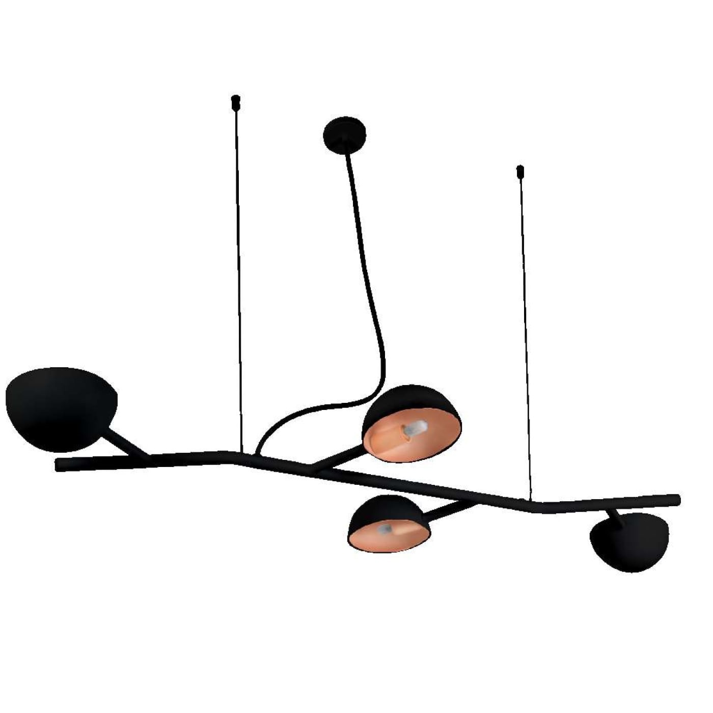 Pendente Ball al 950mm 4xg9 pt Blume