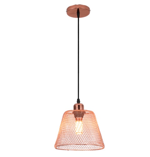 Pendente Convert 002r Rose E27x1 Nitrolu