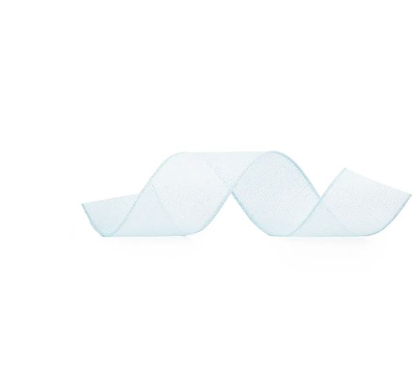 Fita Juta Com Fios Metalizados Verde Agua/Prata 6,3x914mm - Cromus