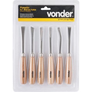 Formao p/ Escultura Jogo c/ 6pcs Vonder